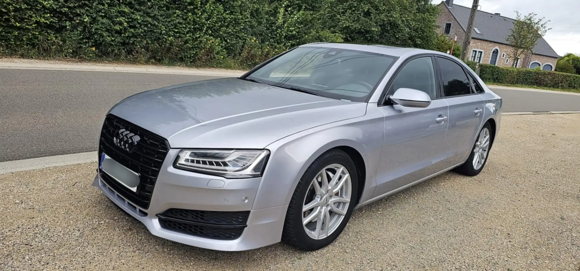 Audi A8 Long 3.0 TDi V6 Quattro Tiptronic Full Option Gris - 1
