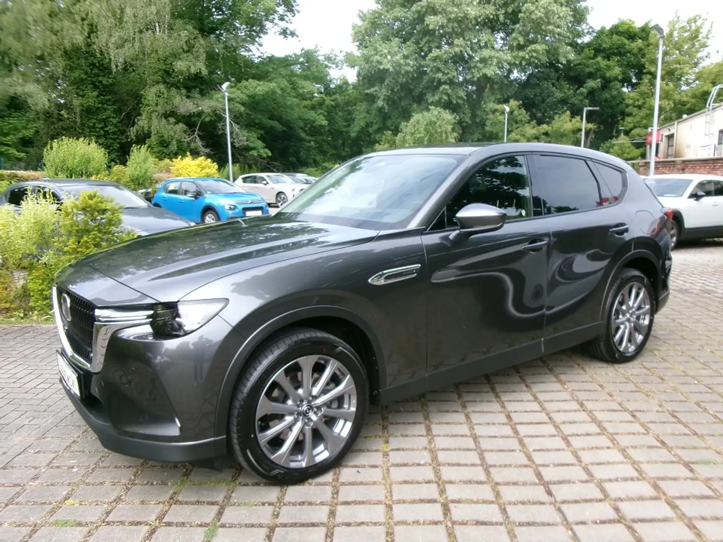 Mazda CX-60 2.5L e-Skyactiv PHEV Exclusive-Line Hybrid AWD Gris - 2