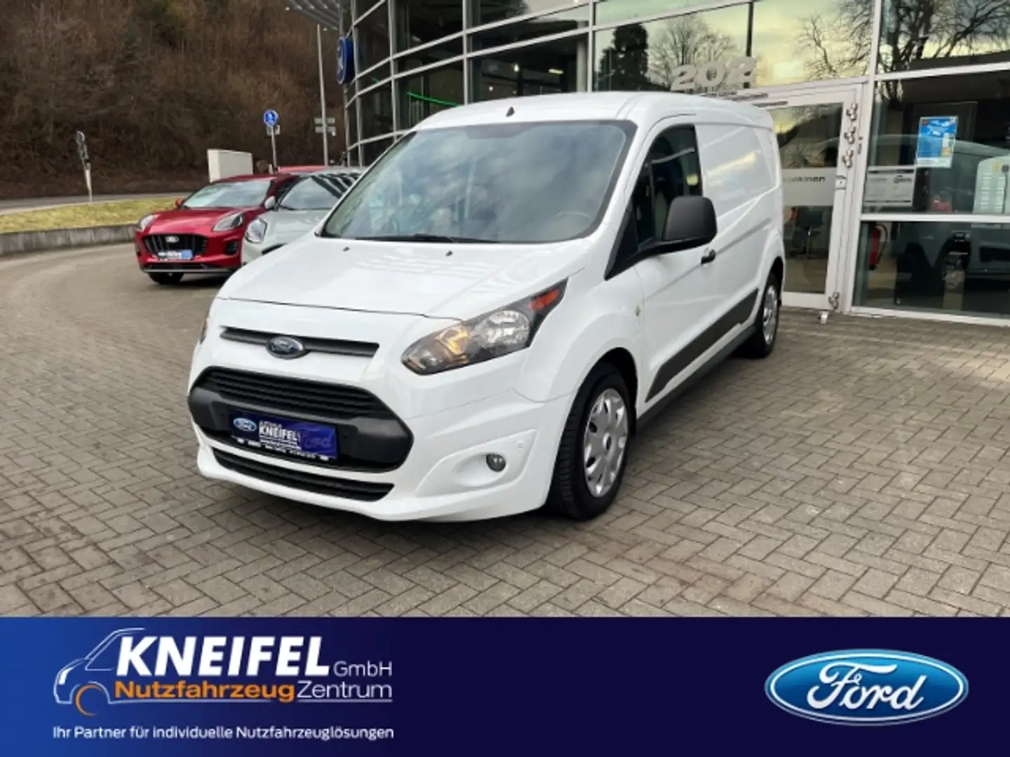 Ford Transit Connect Kasten lang Trend 1.5 TDCi Notbrem Blanc - 1