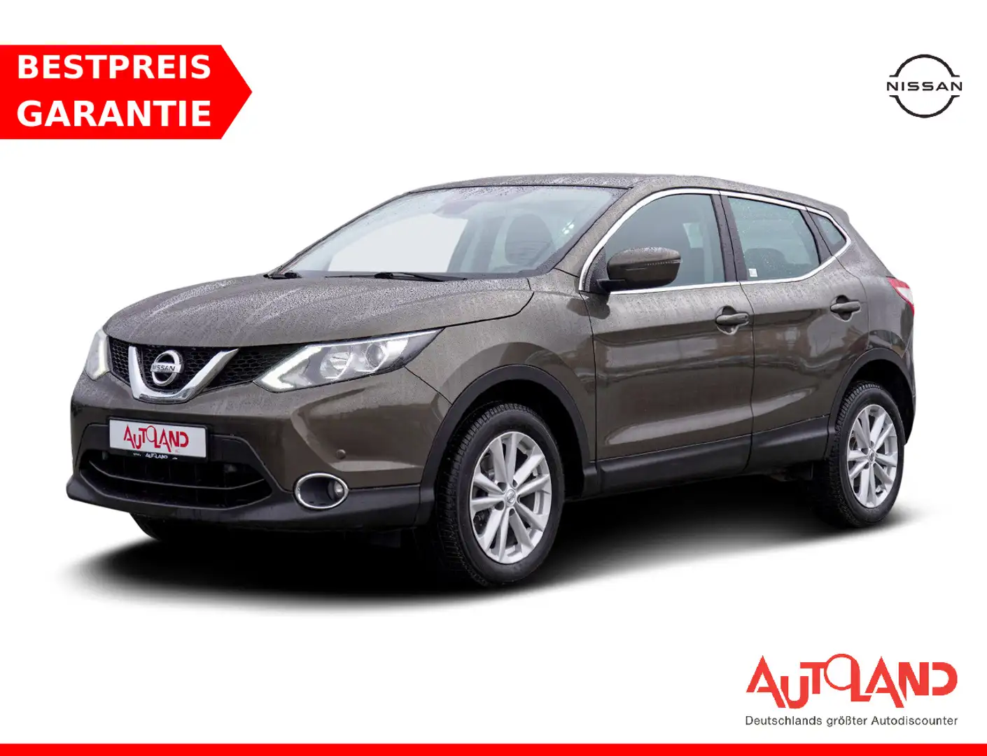 Nissan Qashqai 1.6 DIG-T Acenta Navi AHK Kamera DAB USB Braun - 1