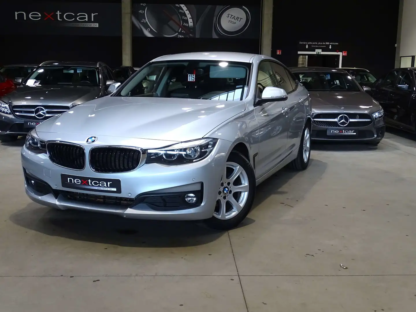 BMW 318 dA GT Gran Turismo ***FULL LED-CRUISE-NAVI-PARK*** Argent - 1