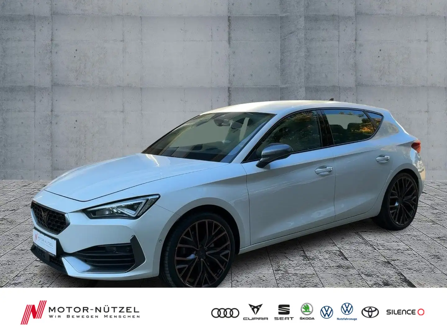 CUPRA Leon 2.0 TSI DSG LED+NAV+APP+ACC+SHZ+PDC+RFK+NSW Weiß - 1