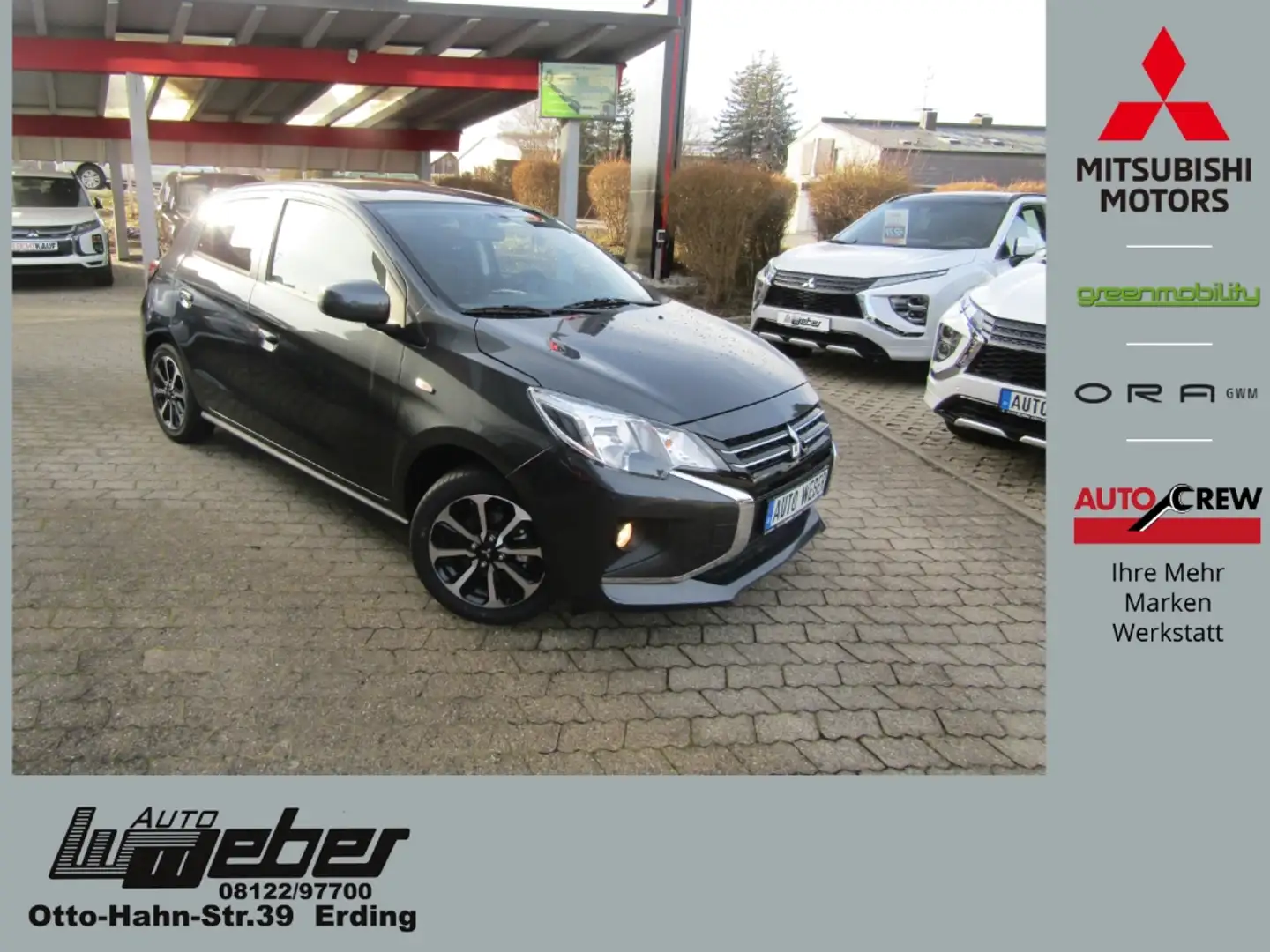 Mitsubishi Space Star 1.2 Select+ SHZ GRA FSE RFK DAB Grau - 1