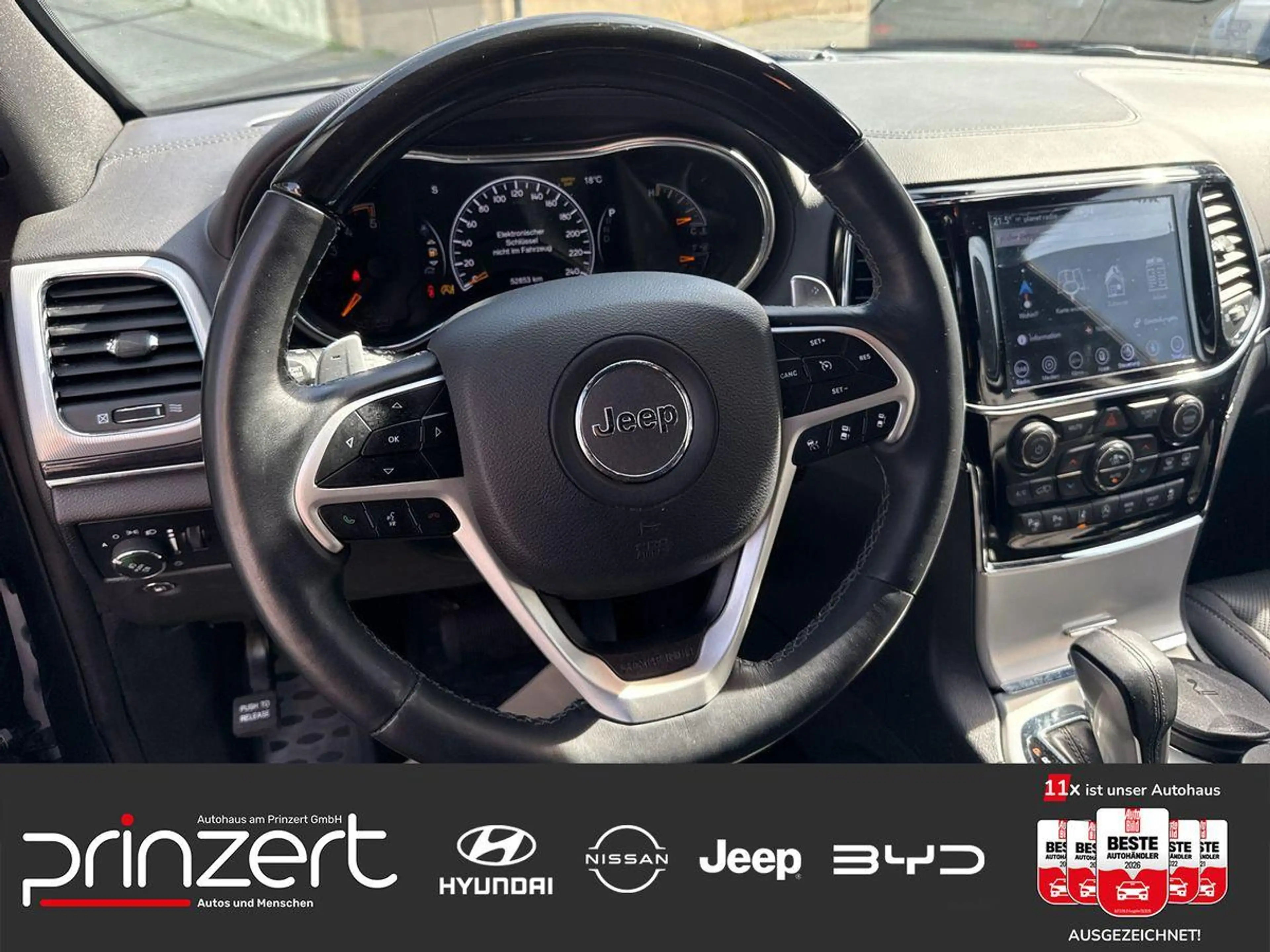 Jeep Grand Cherokee 3.0 CRD Overland Allwetter — photo 11