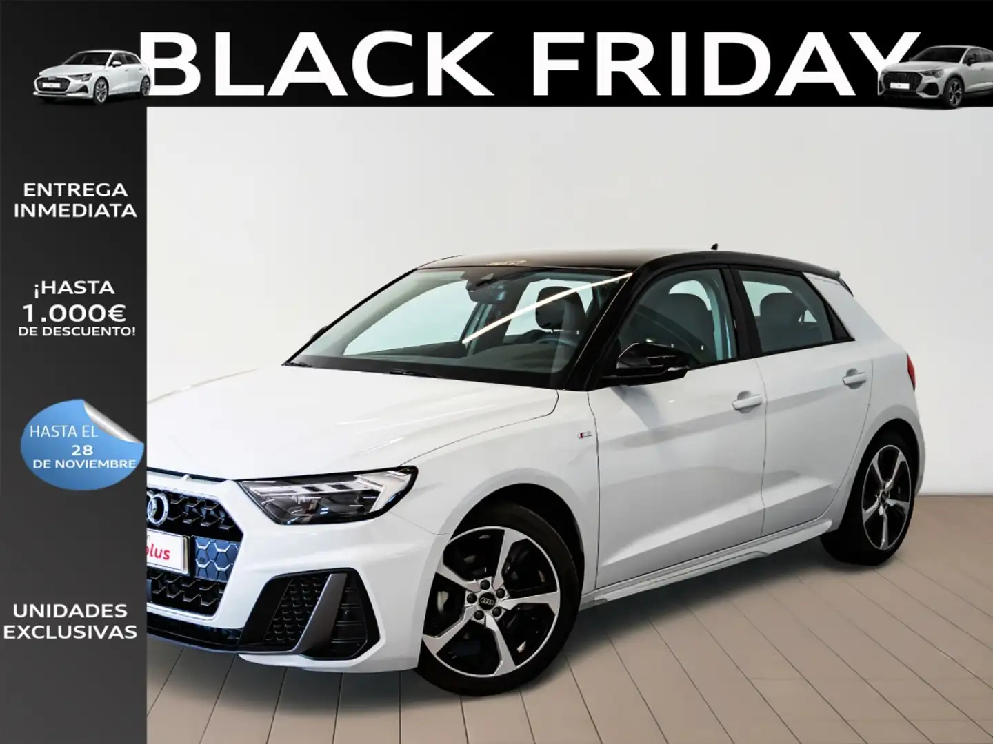 Audi A1 Sportback 30 TFSI Adrenalin 85kW Weiß - 1