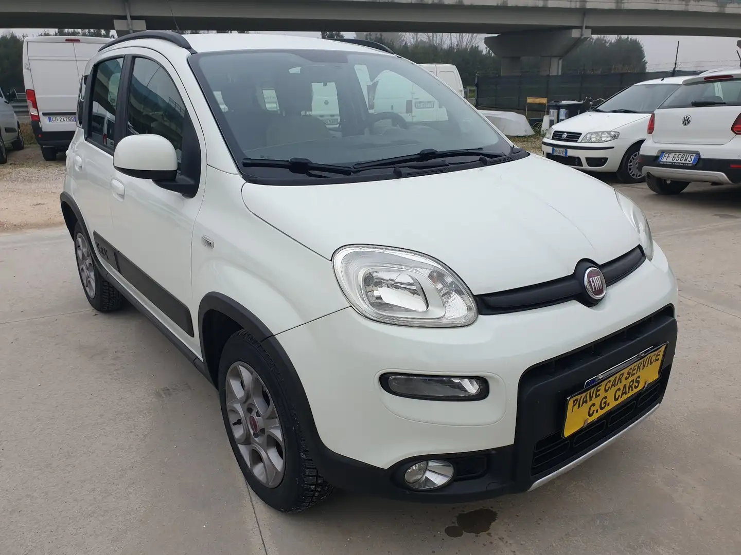 Fiat Panda Panda 1.3 mjt 16v 4x4 75cv E5+ Bianco - 2