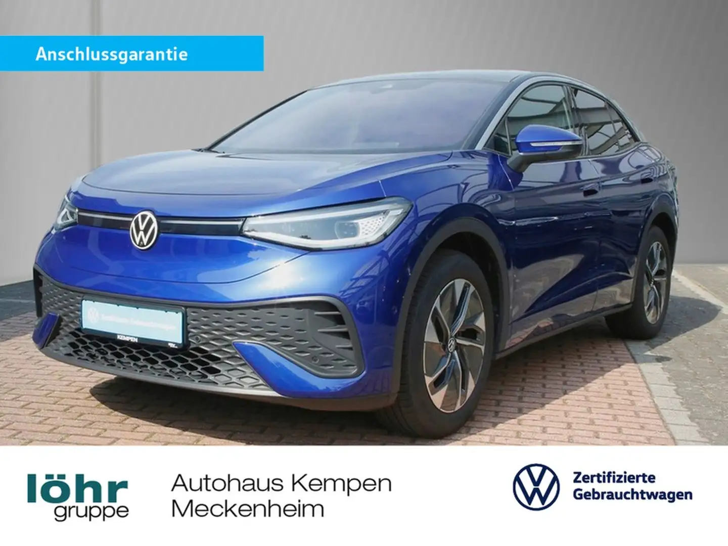Volkswagen ID.5 Pure 125 kW Wärmep. 19"Pano AHK LED 360°Kam+RFK... Blau - 1