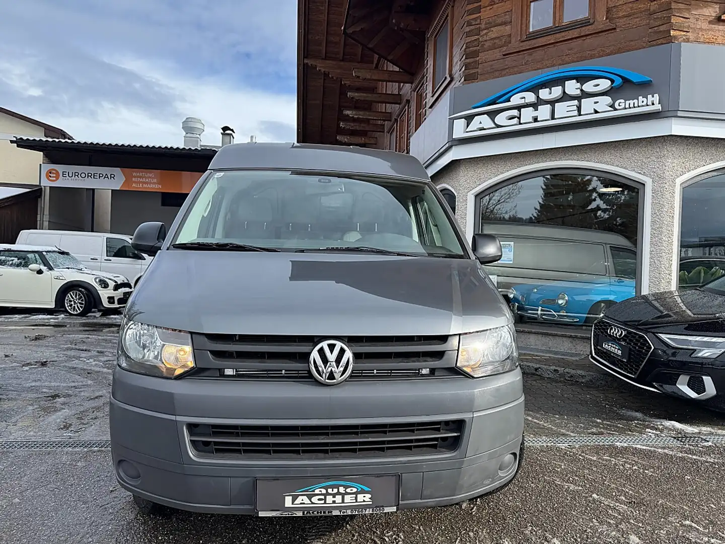 Volkswagen T5 Transporter T5 MD-Kastenwagen LR 2,0 TDI DSG D-PF*Pickerl* Grau - 2
