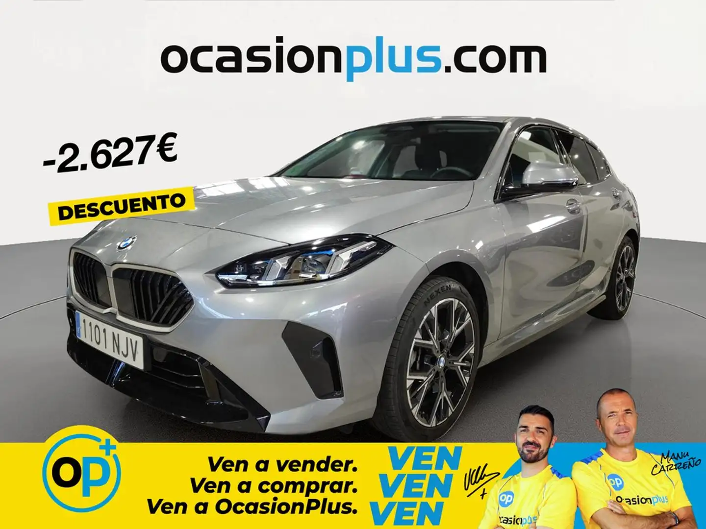 BMW 116 118dA Gris - 1
