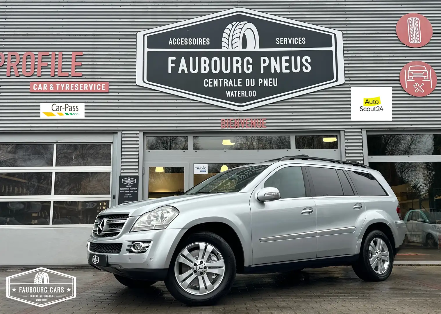 Mercedes-Benz GL 500 *PLACES-7-PLAATS*CAMERA*PANORAMIQUE* Gris - 1