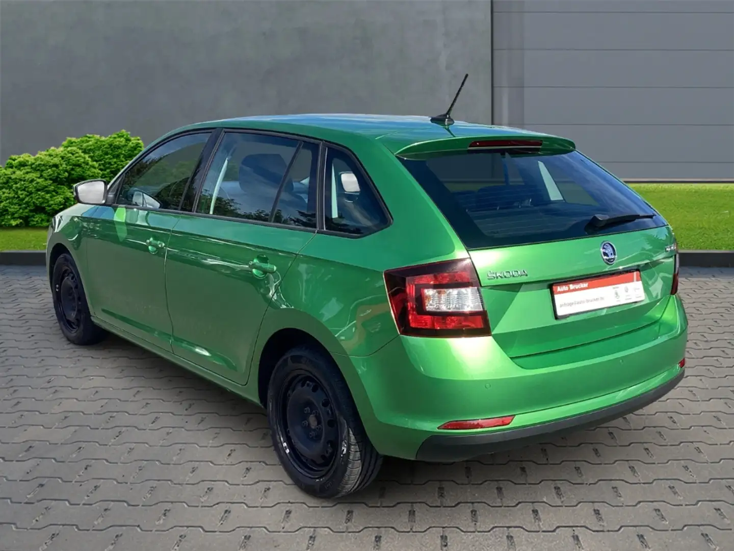 Skoda Rapid/Spaceback Spaceback Ambition 1.0 TSI+Klimaanlage+Parksensore Grün - 2