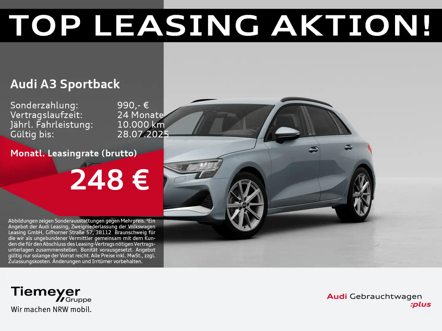 Audi A3 35 TDI ADVANCED LM18 SONOS KAMERA Grau - 1