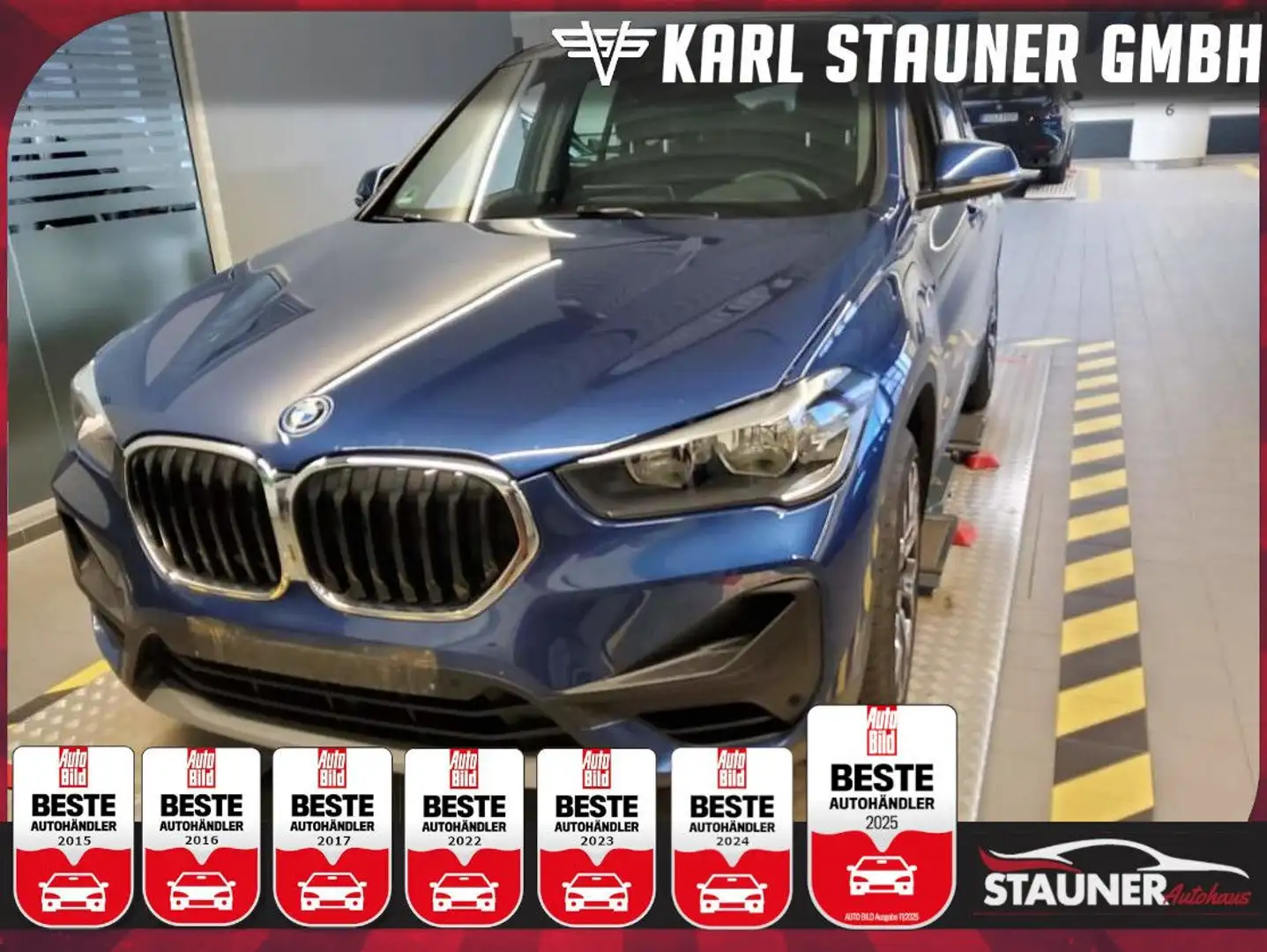 BMW X1 25e xDrive MEMORY HEAD-UP AHK Blau - 1