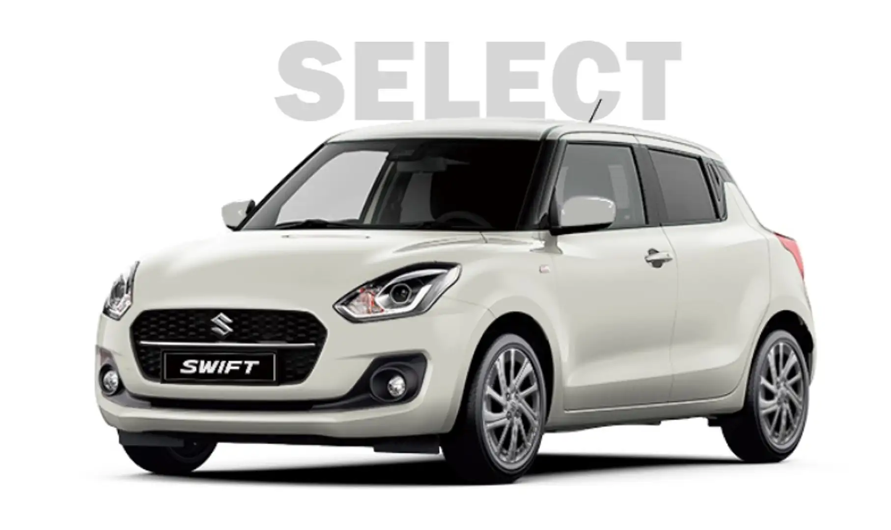 Suzuki Swift 1.2 Select Smart Hybrid Automaat Nu met €2.000 inr Wit - 1