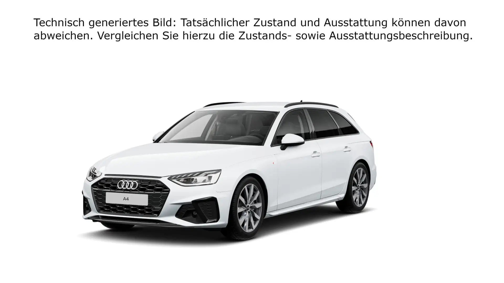 Audi A4 40 TFSI S-tronic S-Line Business Navi Weiß - 2