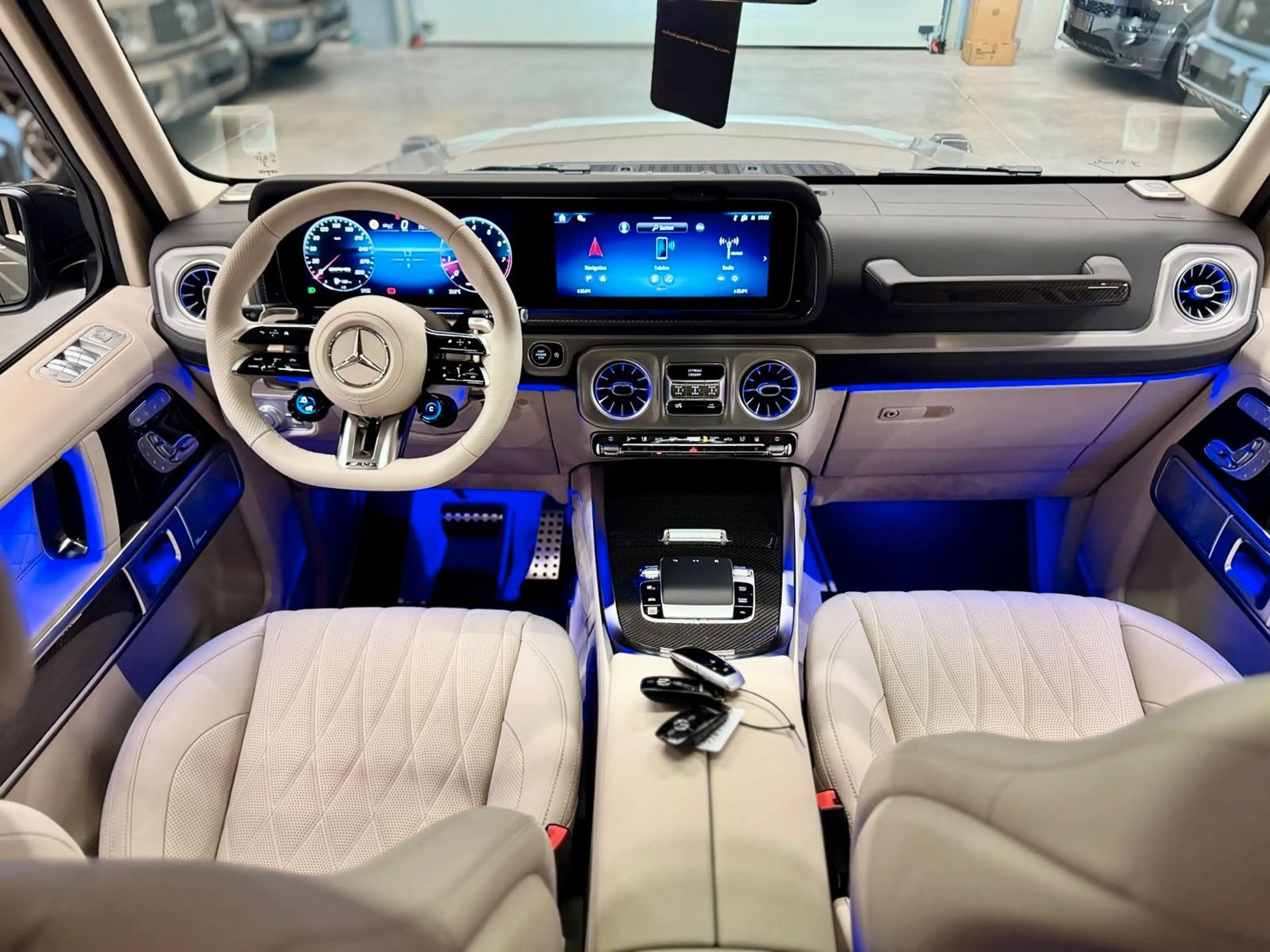 Mercedes-Benz G 63 AMG G63 AMG FULL CARBON  ACTIVE RIDE A22 DVD WEBASTO — photo 3