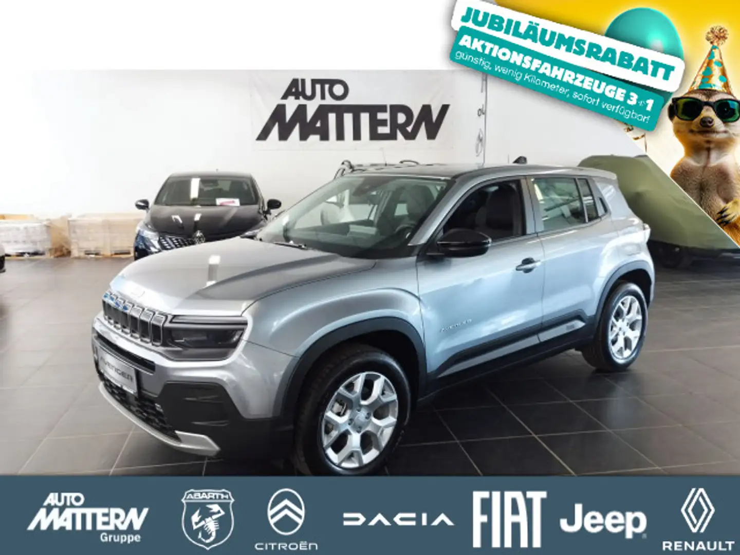 Jeep Avenger Altitude e-Hybrid MY24 1.2l Navi, JBL. Grau - 1