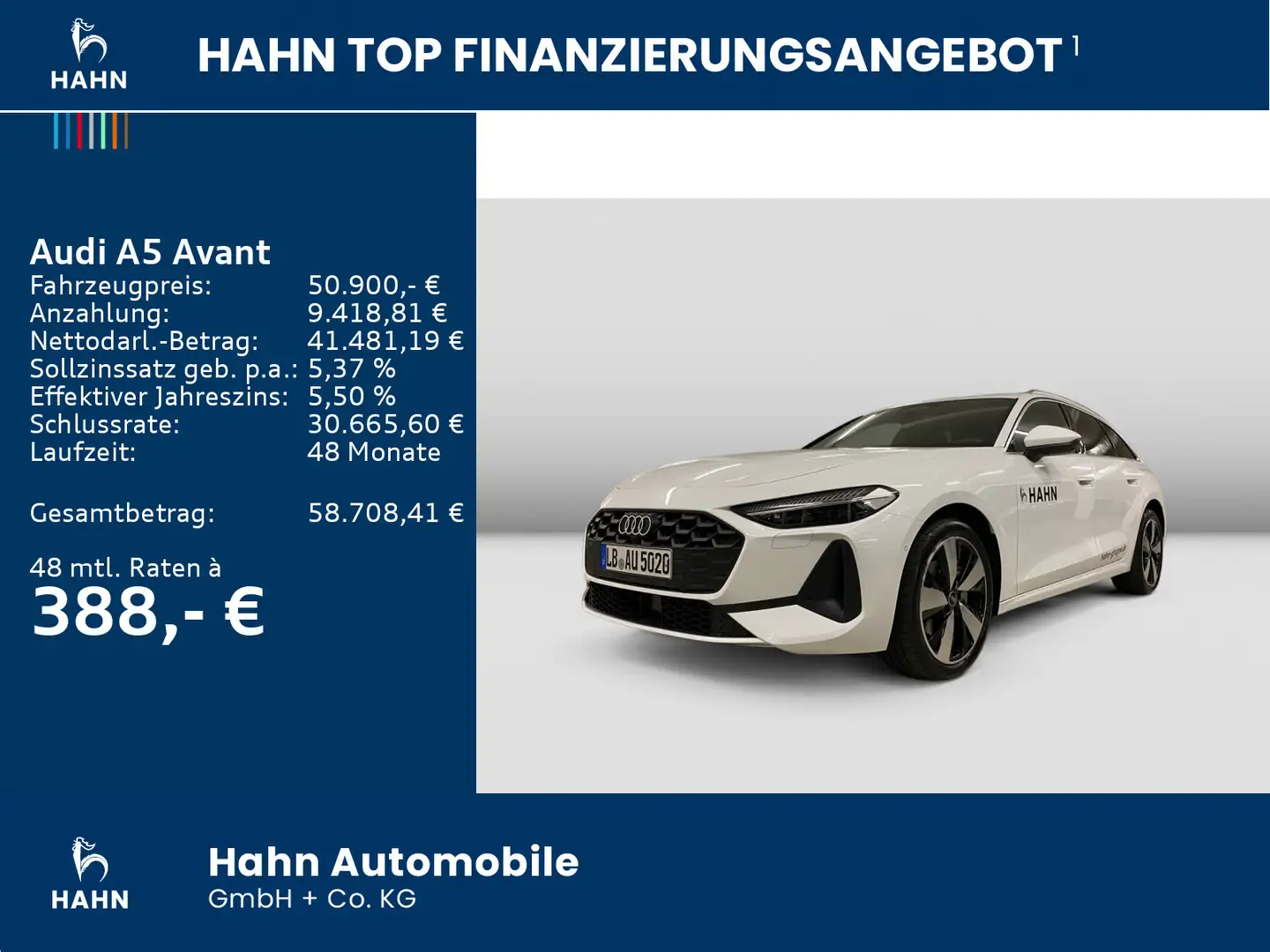 Audi A5 TFSI S tronic Tech plus Matrix 360° AHK Weiß - 2