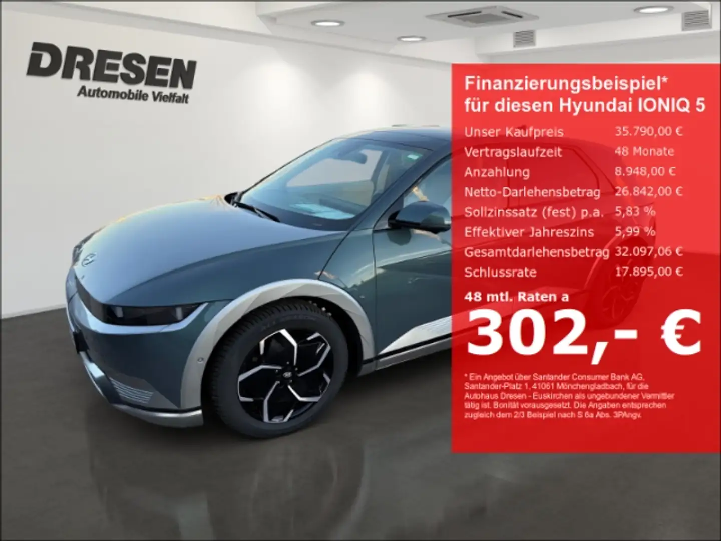 Hyundai IONIQ 5 MY24 77,4 kWh RWD TECHNIQ PANO 360° Kamera BOSE El Blau - 1