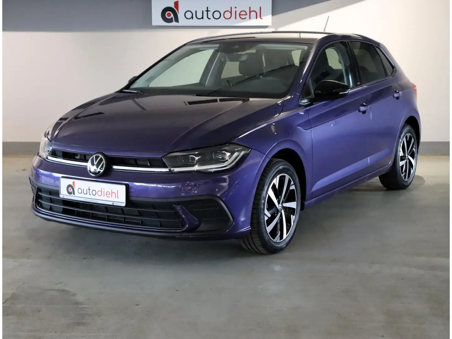 Volkswagen Polo 1.0 TSI DSG Move *MATRIX*ACC Violett - 2