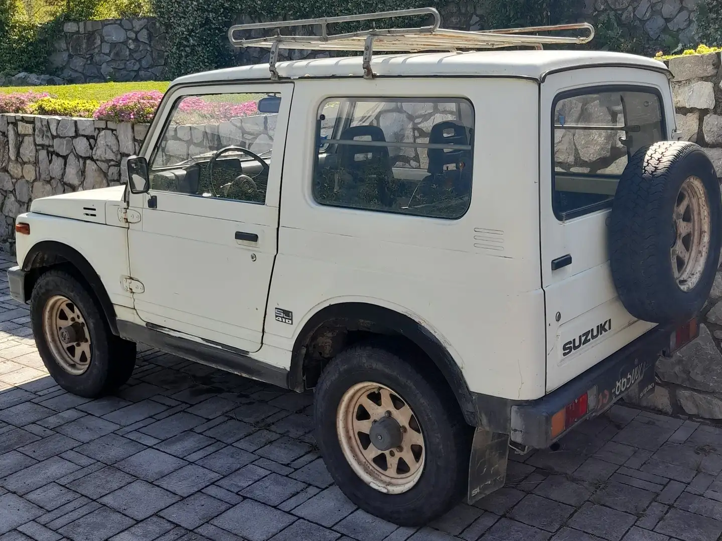 Suzuki SJ 410 Blanc - 1