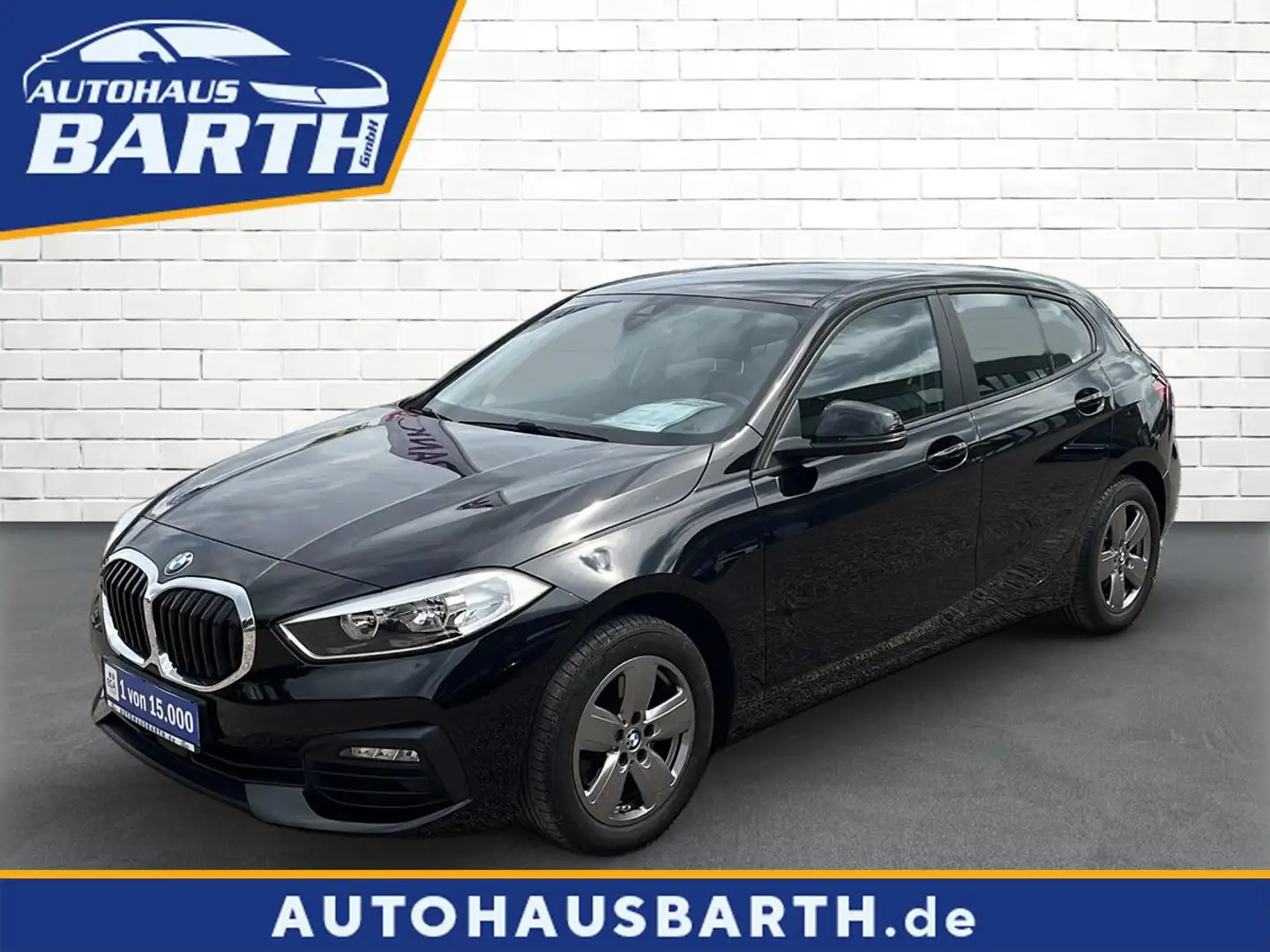 BMW 118 1er - 118i *Automatik*Navi*SHZ*PDC*LM* Noir - 1