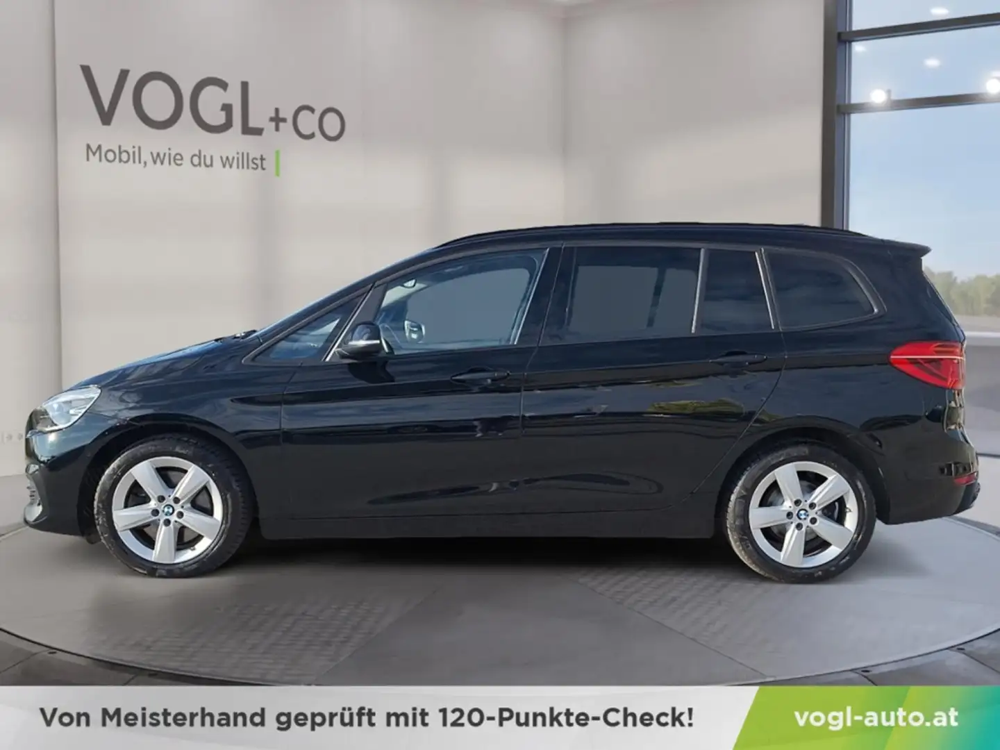 BMW 218 d Gran Tourer Automatik Negro - 2