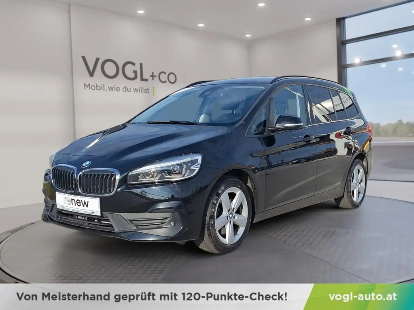 BMW 218 d Gran Tourer Automatik Negro - 1