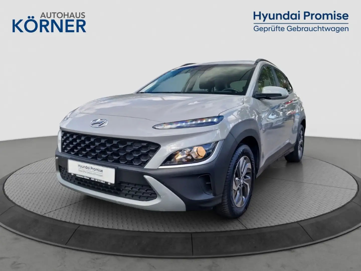 Hyundai KONA Hybrid SELECT *CARPLAY*CAM*SITZHZG* Gri - 2