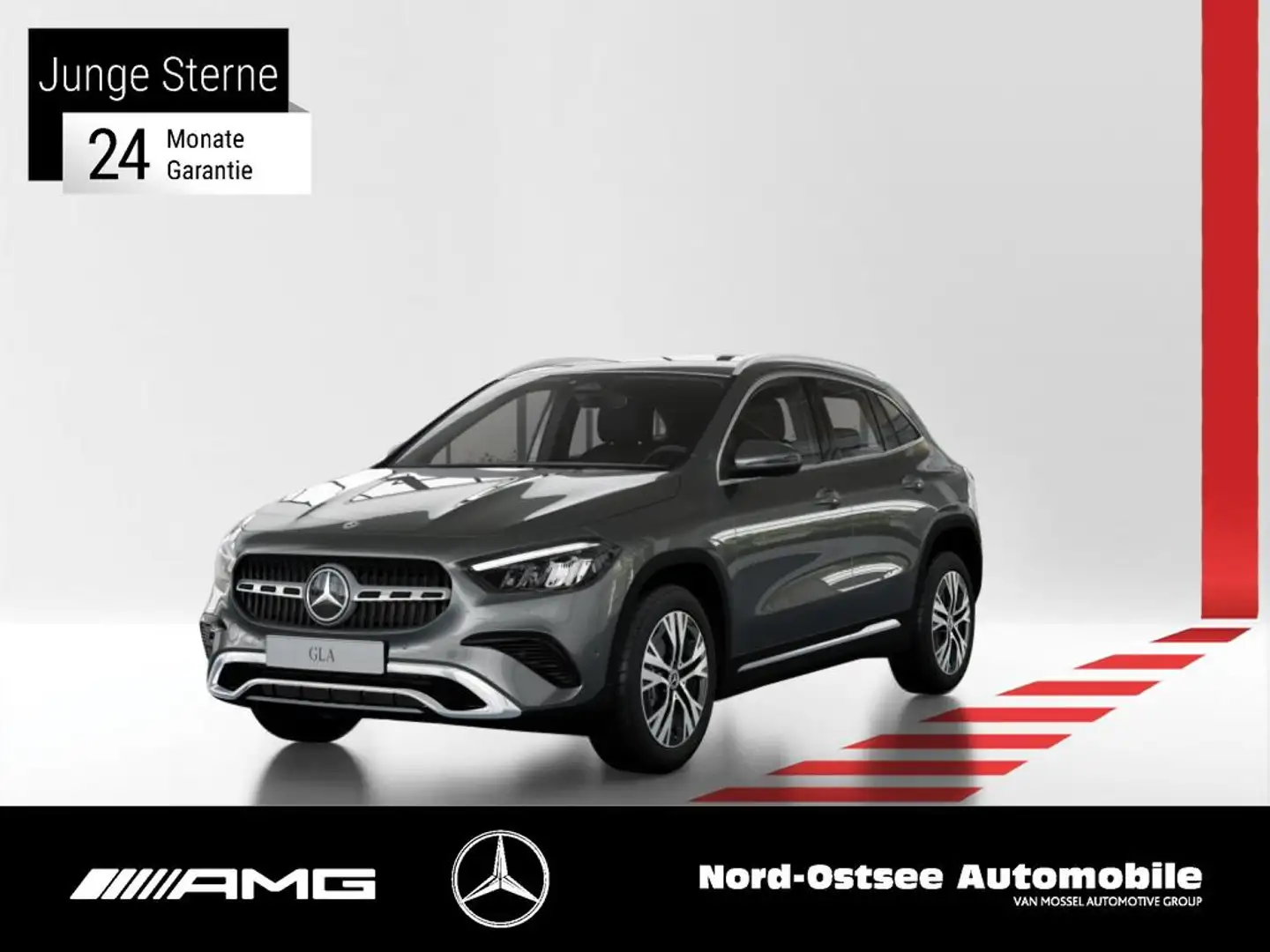 Mercedes-Benz GLA 200 d PROGRESSIVE MBUX SHZ KLIMA LED Grau - 1