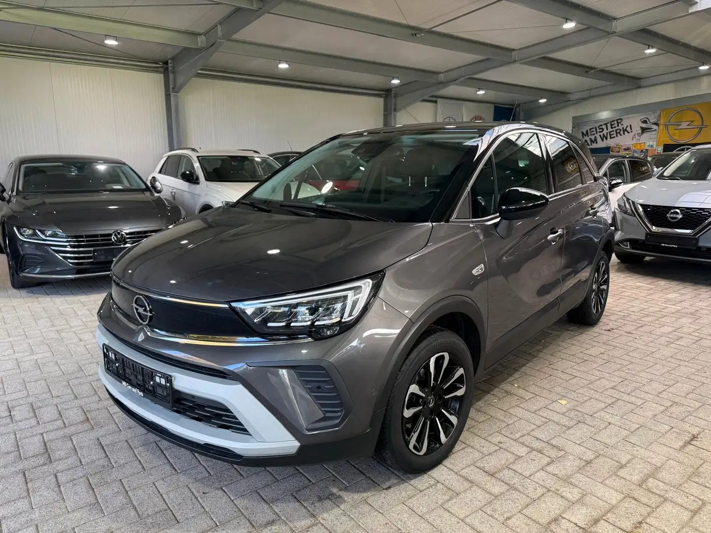 Opel Crossland X 1.2 Turbo Elegance RFK LED PDC Navi Gris - 1