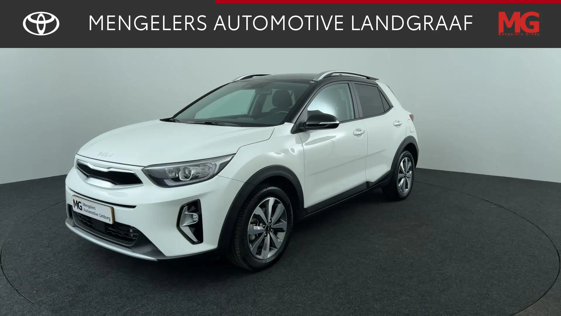 Kia Stonic 1.0 T-GDi MHEV DynamicPlusLine | Rijklaar | 1e Eig Wit - 1