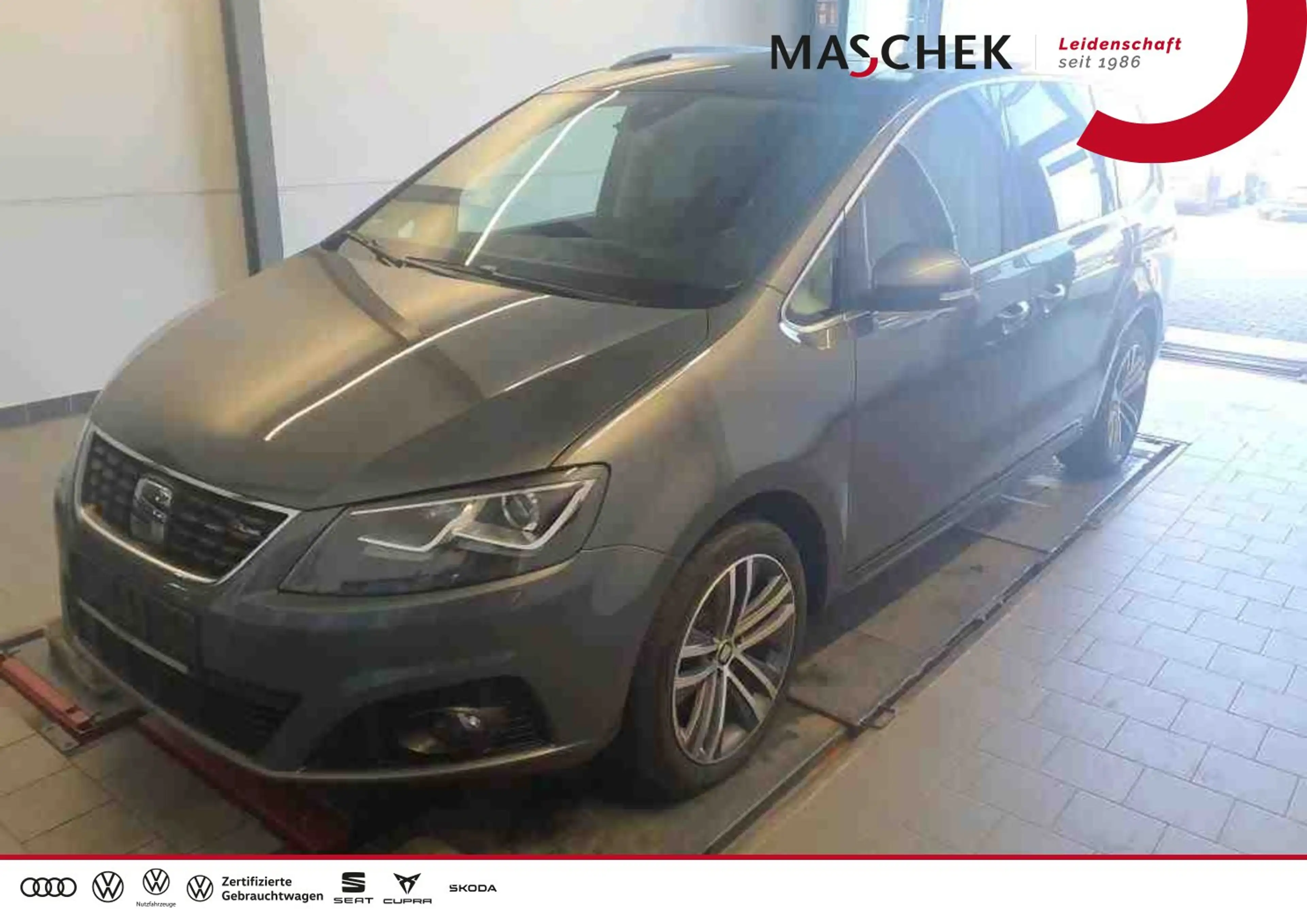 SEAT Alhambra FR-Line 2.0 TDI 4Drive AHK 7Sitze RearView ACC Mem