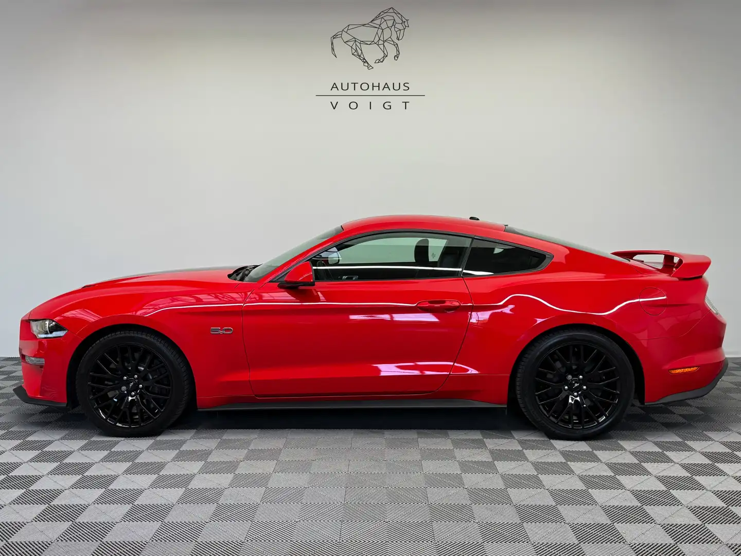 Ford Mustang GT|Carbon|deutsch|unfallfrei|B&O|ACC|Klappe Rot - 1