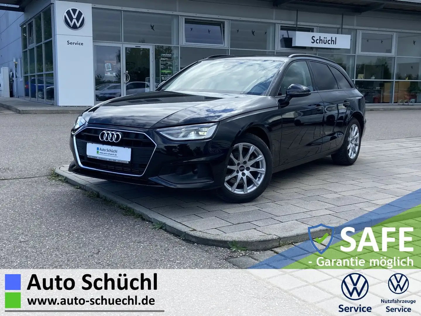 Audi A4 Avant 35 2.0 TFSI S-tronic 17"+NAVI+LED+SHZ+P Schwarz - 1