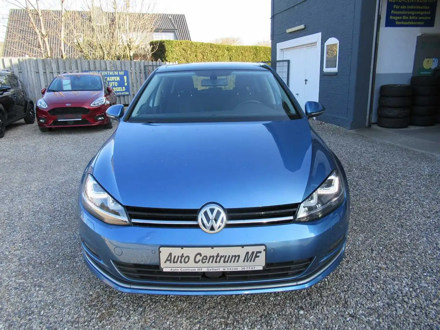 Volkswagen Golf VII Lounge Bleu - 2