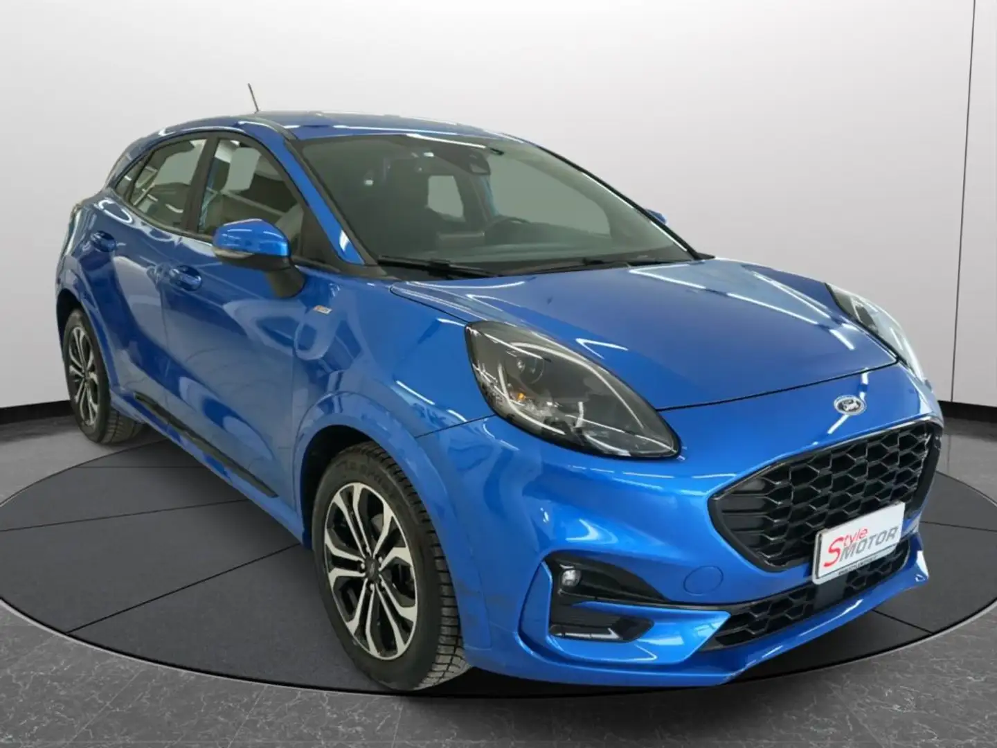 Ford Puma 1.0 EcoBoost Hybrid 125 CV S&S aut. ST-Line Design Blau - 2