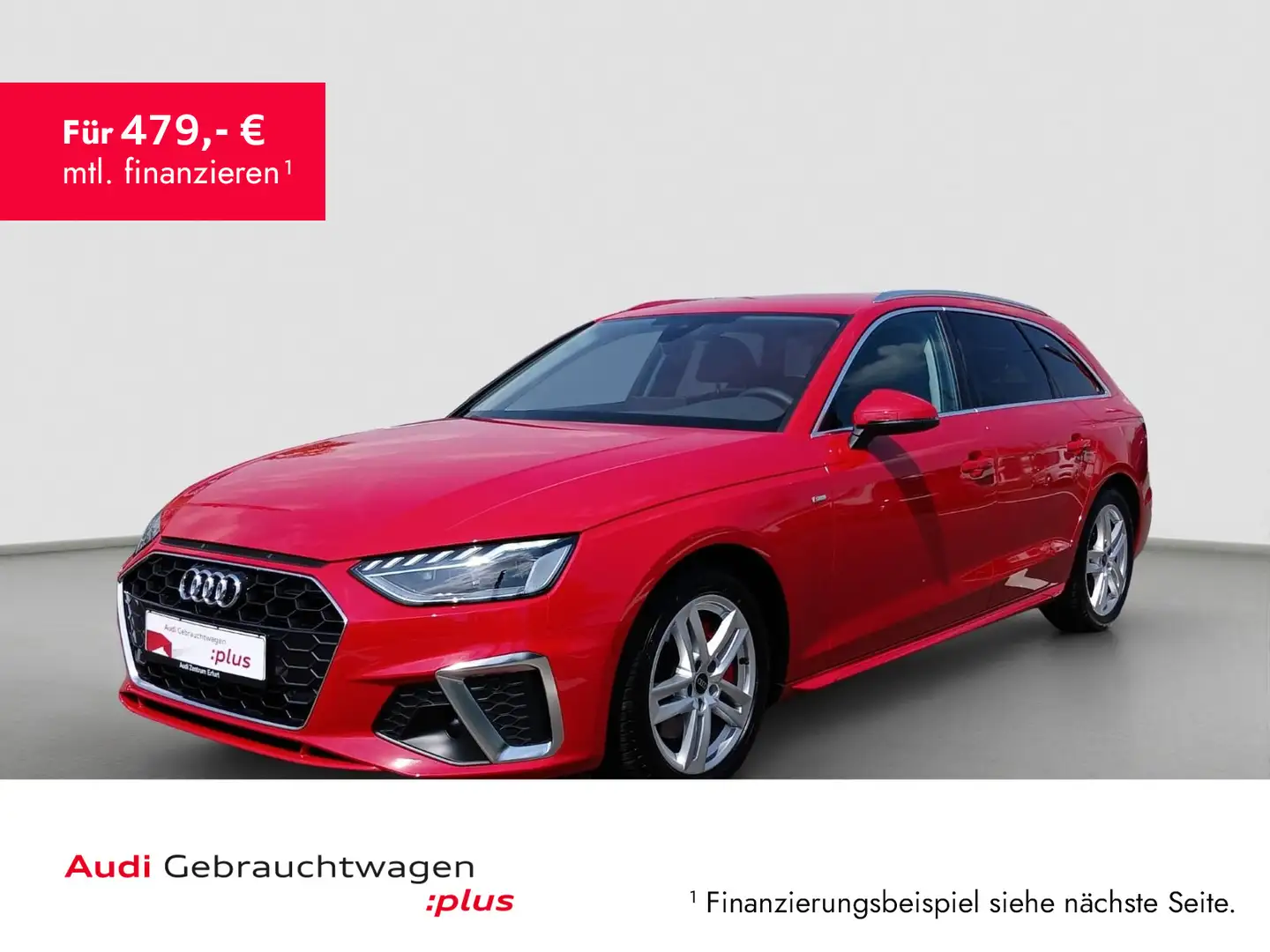 Audi A4 40 TFSI S- tronic S line LED B&O Virtua Rot - 1