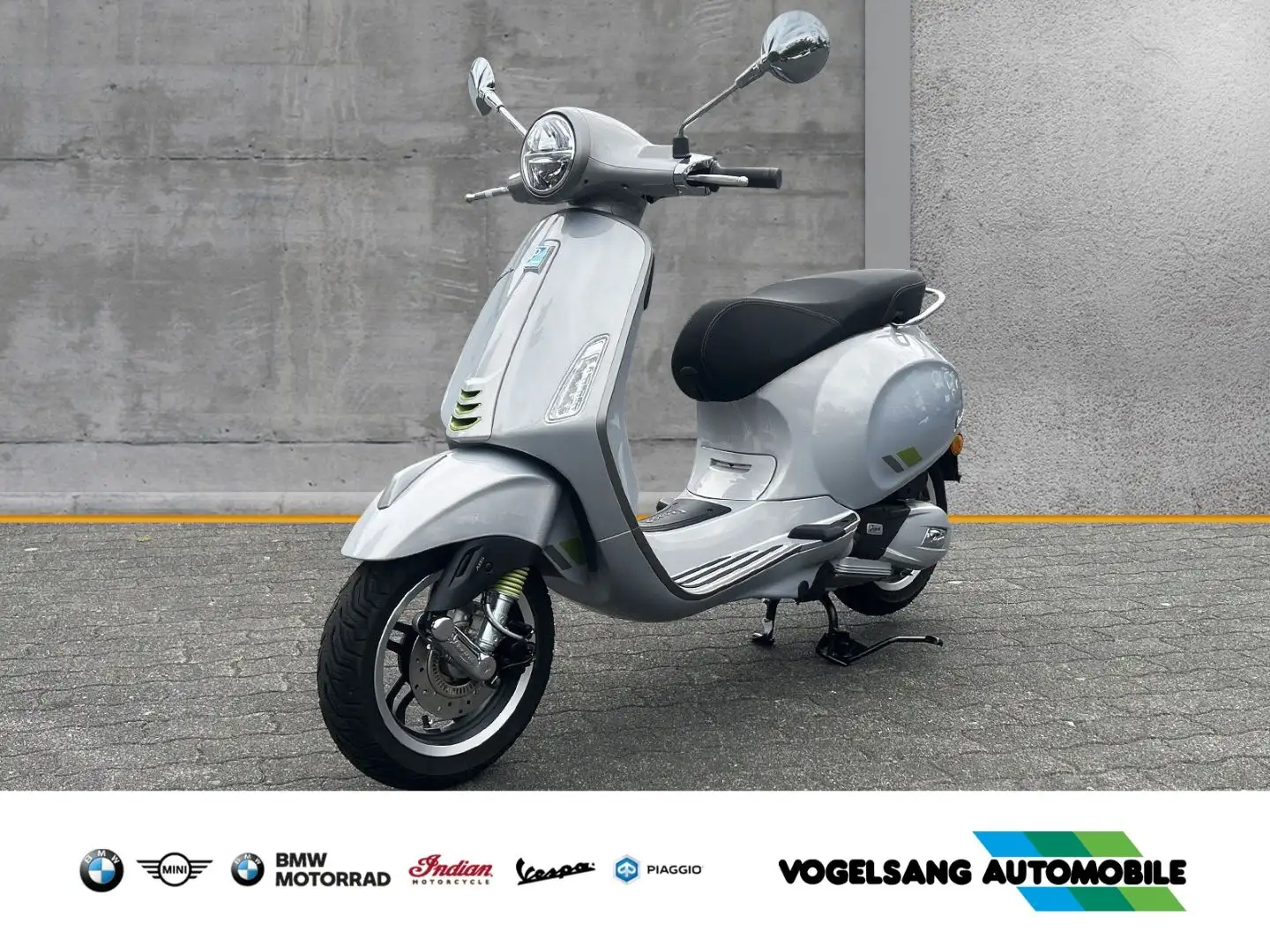 Vespa Primavera 125 Tech I-Get, TFT-Display, Keyless R Grau - 1