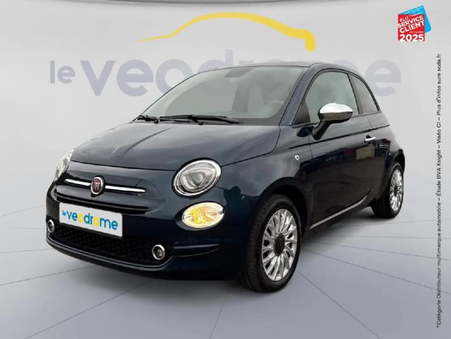 Fiat 500 1.0 70ch BSG S\u0026S Gris - 1