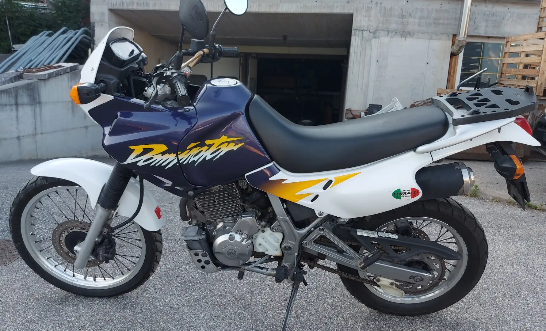 Honda NX 650 Blanc - 2