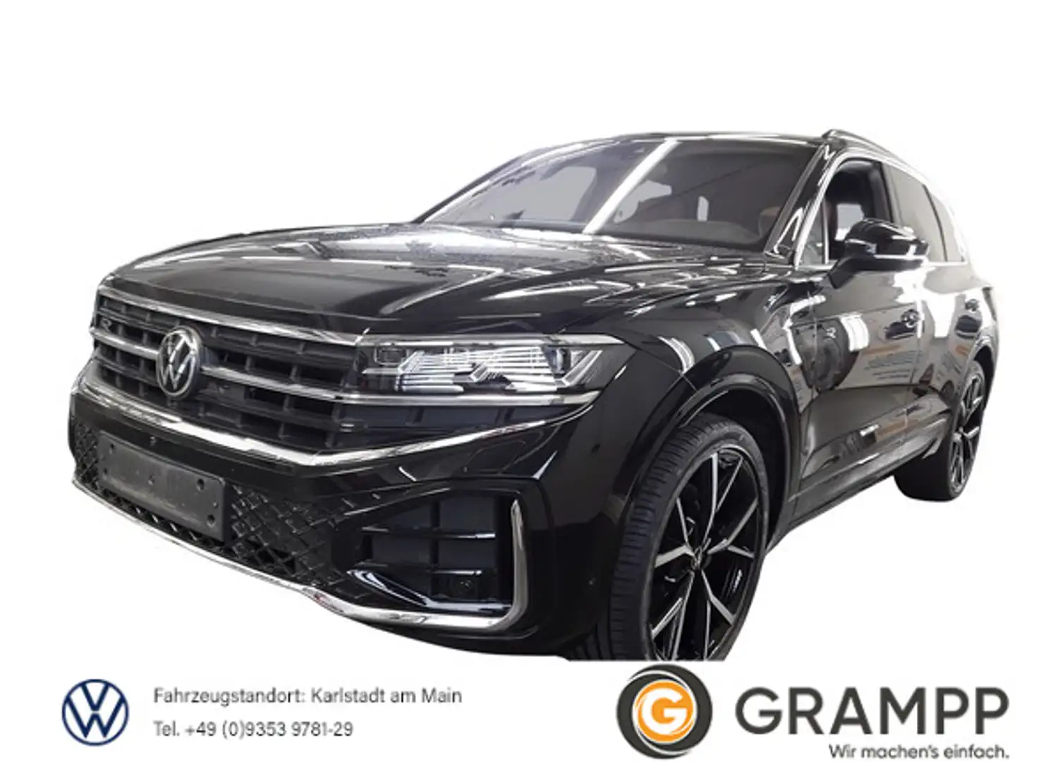 Volkswagen Touareg R-Line 3.0TDI +AHK+360°+LUFT+PANO+NACHT+ Negru - 1