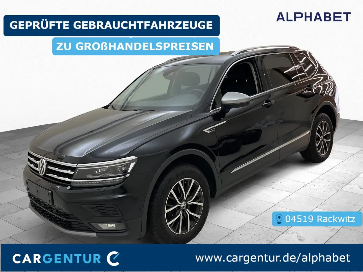 Volkswagen Tiguan Allspace 2.0 TDI Comfortline AID 360° ACC Noir - 1