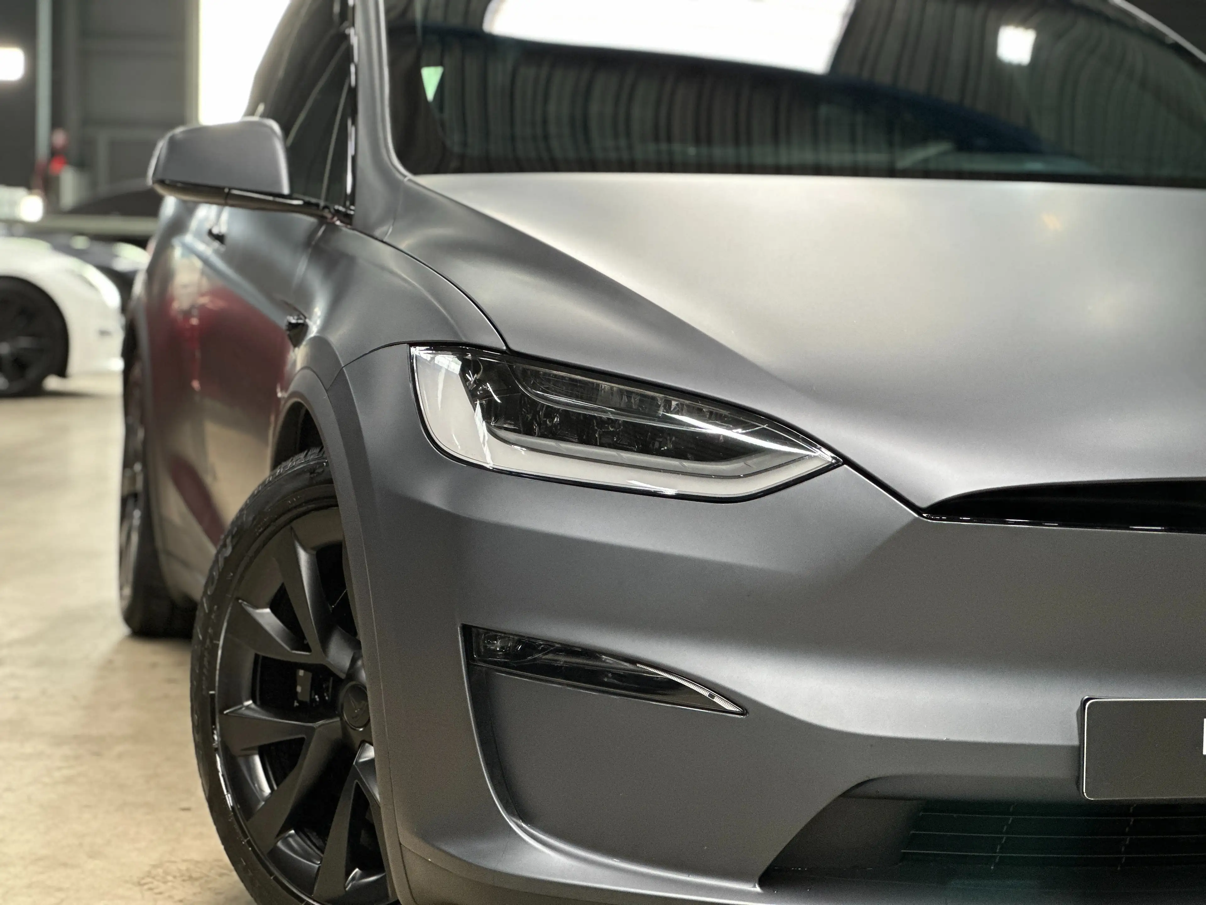 Tesla Model X FULL SELF DRIVING - FULL MATTE PAINT PROTECTION — photo 3