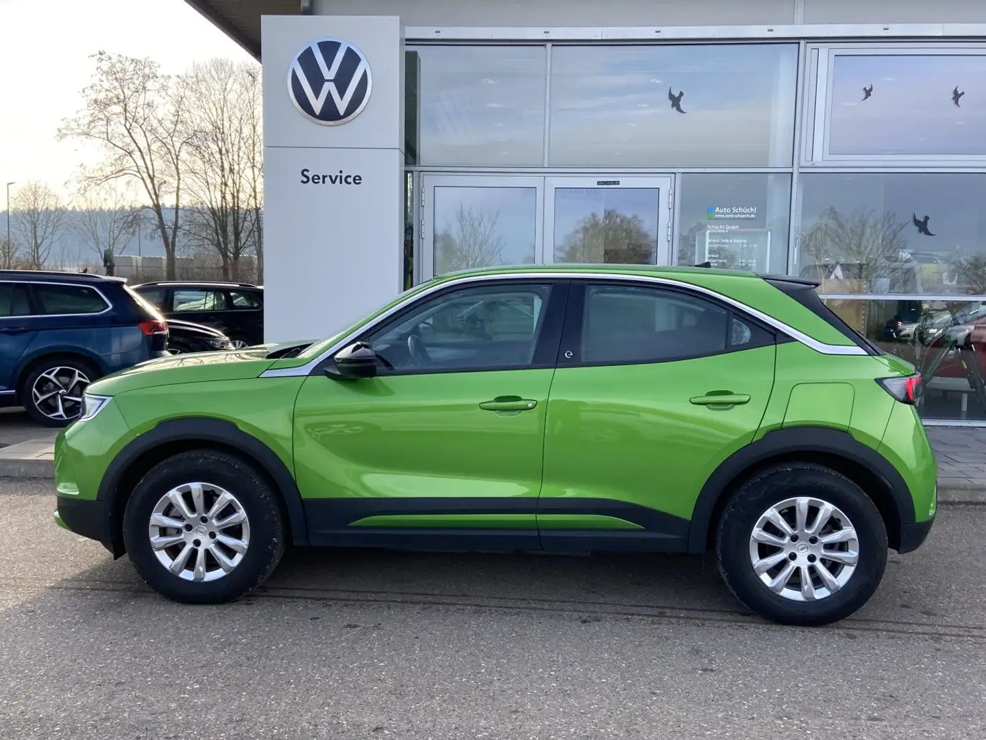 Opel Mokka-E CLIMATRONIC+CCS+KEYLESS+LEDERLENKRAD+LED Grün - 2