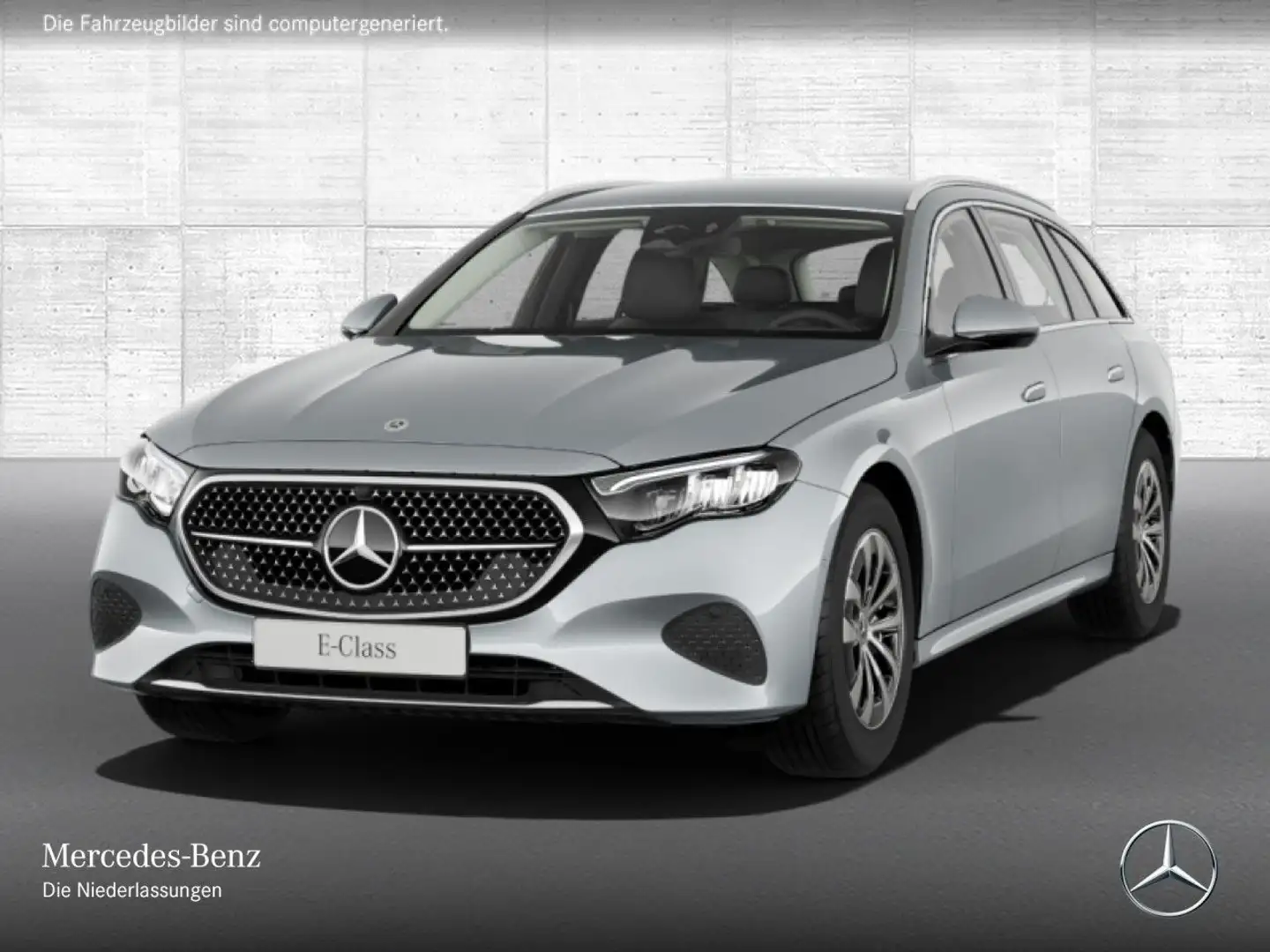 Mercedes-Benz E 220 d T Avantgarde Stdhzg Distr. LED Kamera PTS Silber - 2