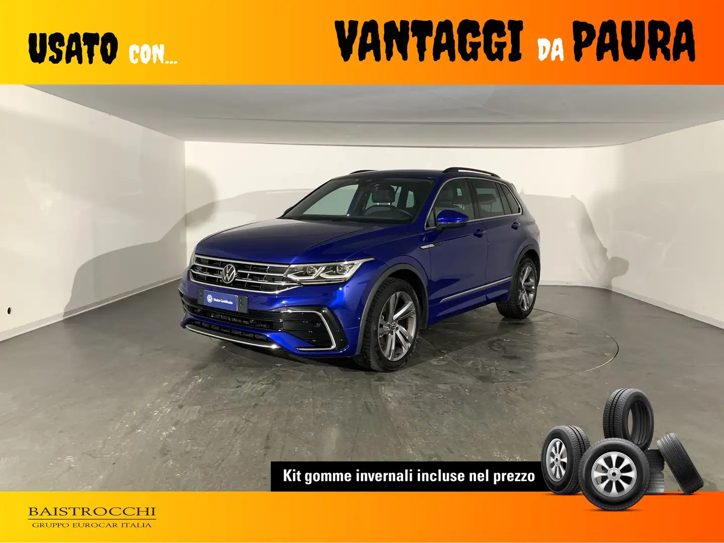 Volkswagen Tiguan 1.5 tsi r-line 150cv dsg Blu/Azzurro - 1