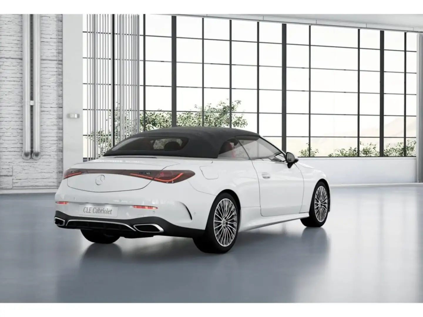 Mercedes-Benz CLE 200 Cabrio AMG-Sport/LED/Cam/Leder/Distr/19" Weiß - 2