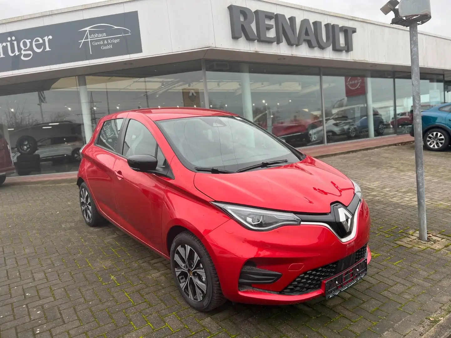 Renault ZOE Zoe Evolution*PDC*NAVI*KLIMA*ALLWETTERREIFEN Czerwony - 1
