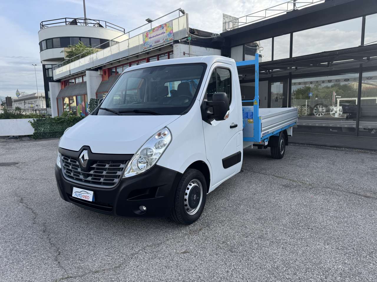 Renault Master Cassonato  Con Gru Bonfiglioli